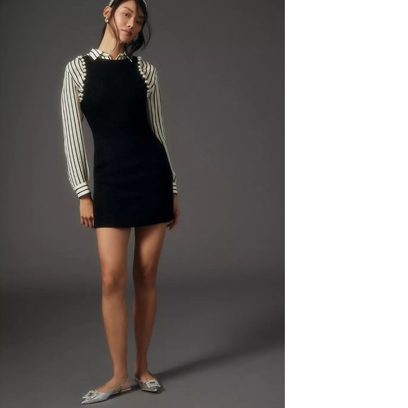 Anthropologie Endless Rose Embellished Shift Dress - Picture 2 of 9